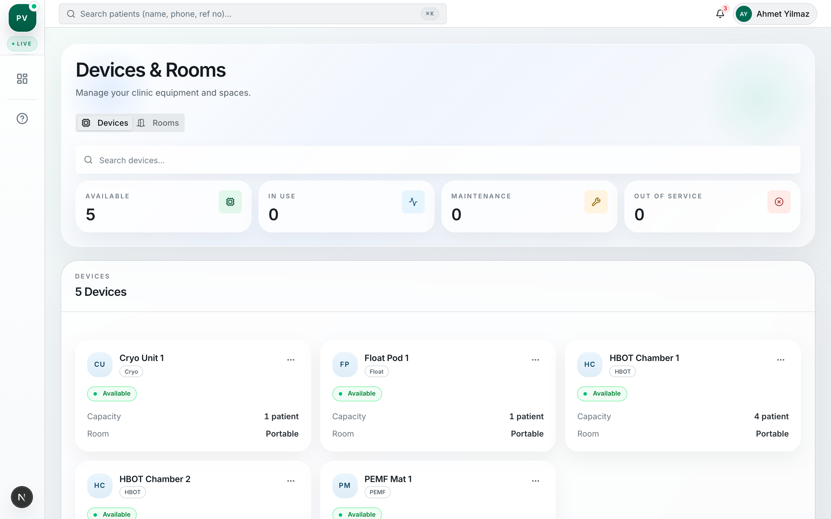 Device & Room Management